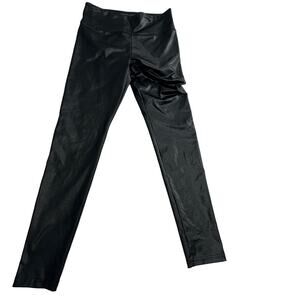 Wild fable faux leather leggings target size small 2022 euc